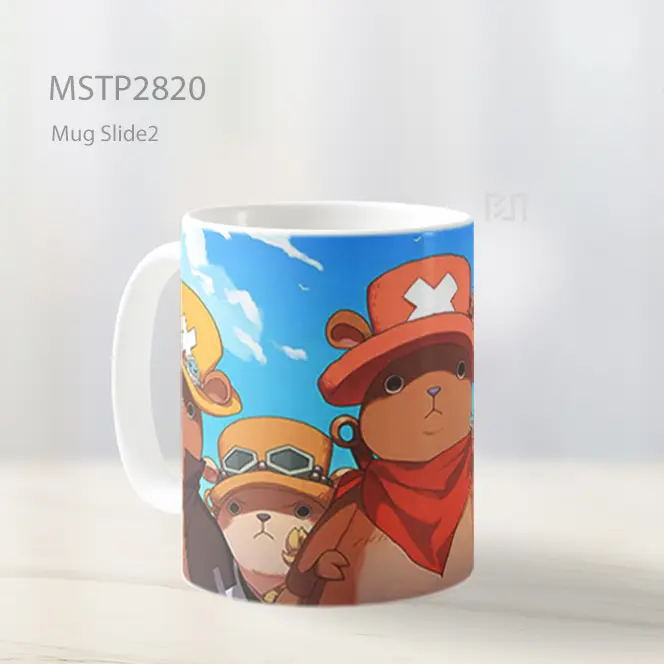 Straw Hat Capybaras One Piece Mug MSTP2820 - All-side / Desain