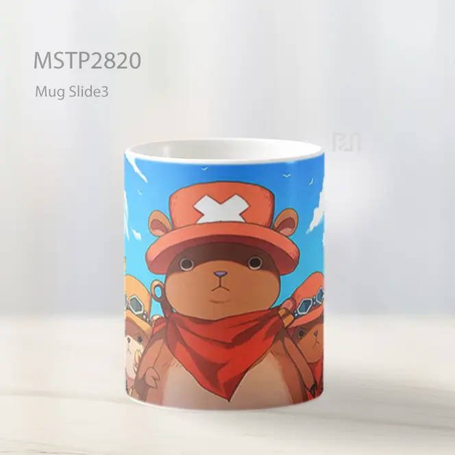 Straw Hat Capybaras One Piece Mug MSTP2820 - All-side / Desain