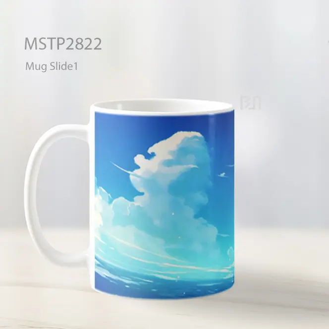 Straw Hat Pirates Bendera Siang Laut Mug MSTP2822 - All-side / Desain