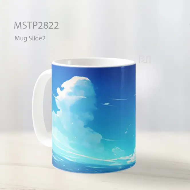 Straw Hat Pirates Bendera Siang Laut Mug MSTP2822 - All-side / Desain