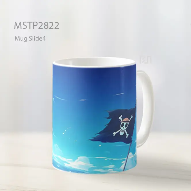 Straw Hat Pirates Bendera Siang Laut Mug MSTP2822