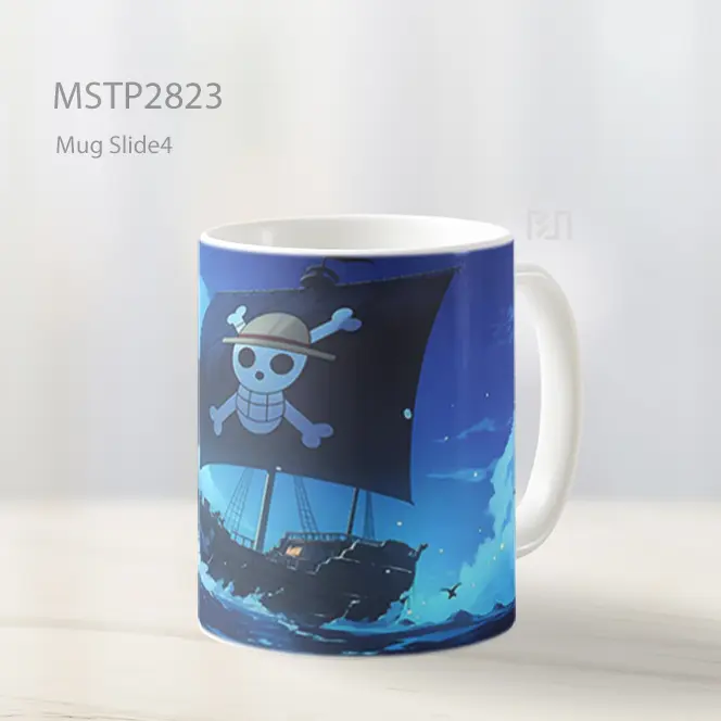 Straw Hat Pirates Kapal One Piece Mug MSTP2823