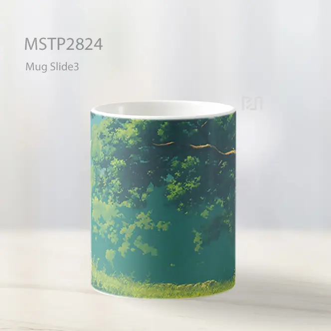 Studio Ghibli Hutan Hijau Ultrawide Mug MSTP2824 - All-side / Desain