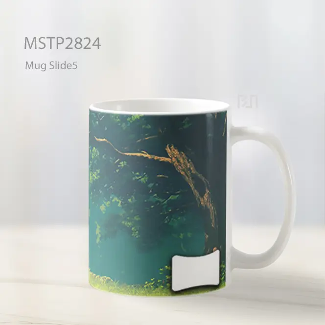 Studio Ghibli Hutan Hijau Ultrawide Mug MSTP2824 - All-side / Desain