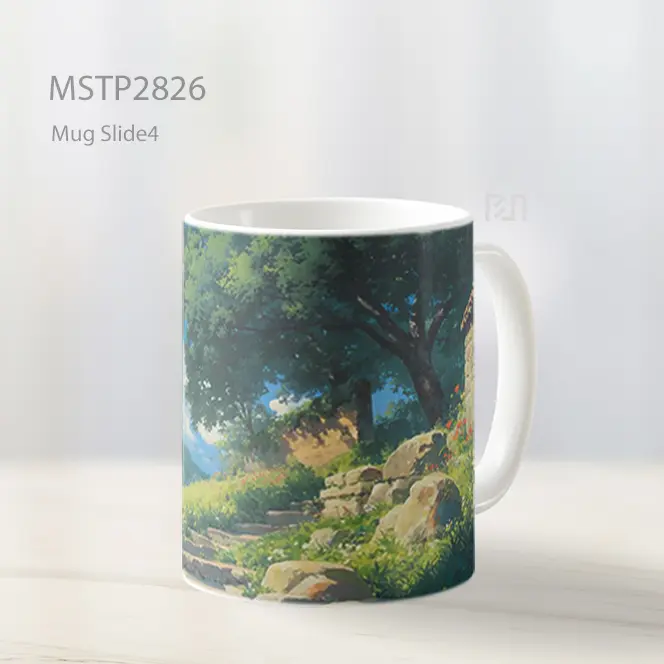 Studio Ghibli Jalan Batu Mug MSTP2826