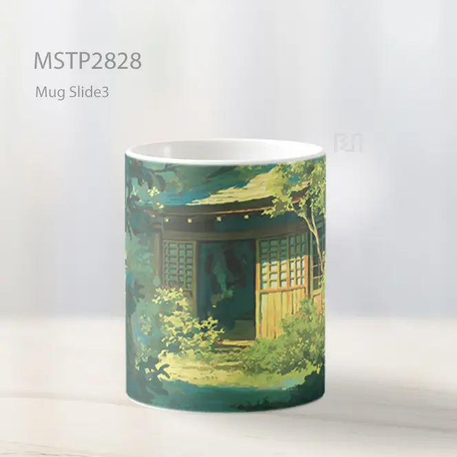 Studio Ghibli Kabin Mug MSTP2828 - All-side / Desain