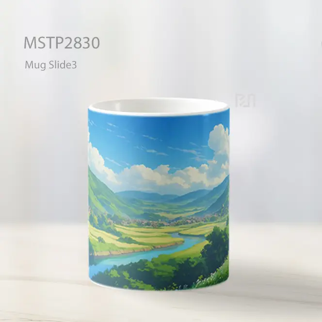 Studio Ghibli Lembah Latar Mug MSTP2830 - All-side / Desain