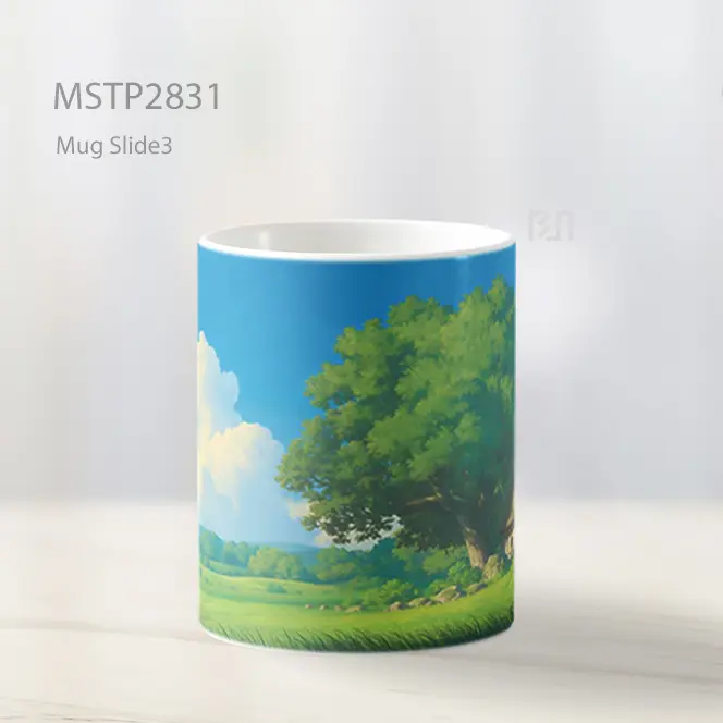 Studio Ghibli Pedesaan Latar Mug MSTP2831 - All-side / Desain