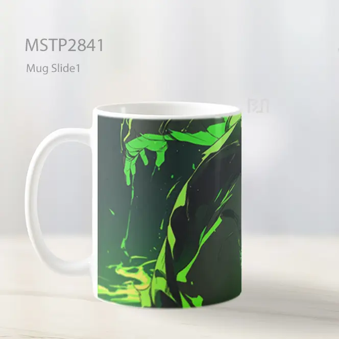 Sukuna Green Flame Demon Mug MSTP2841 - All-side / Desain