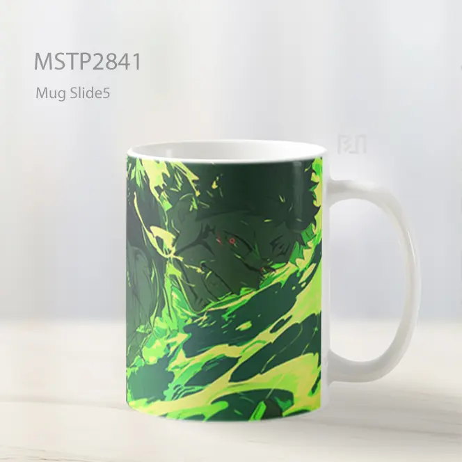 Sukuna Green Flame Demon Mug MSTP2841 - All-side / Desain