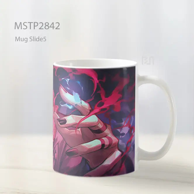 Sukuna Jujutsu Kaisen Red Flames Menyeramkan Mug MSTP2842 - All-side / Desain