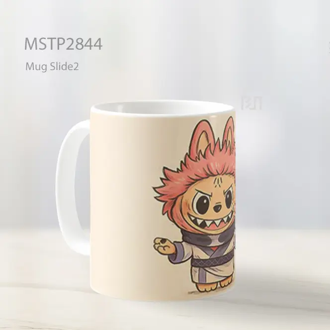 Sukuna X Labubu Mashup Mug MSTP2844 - All-side / Desain