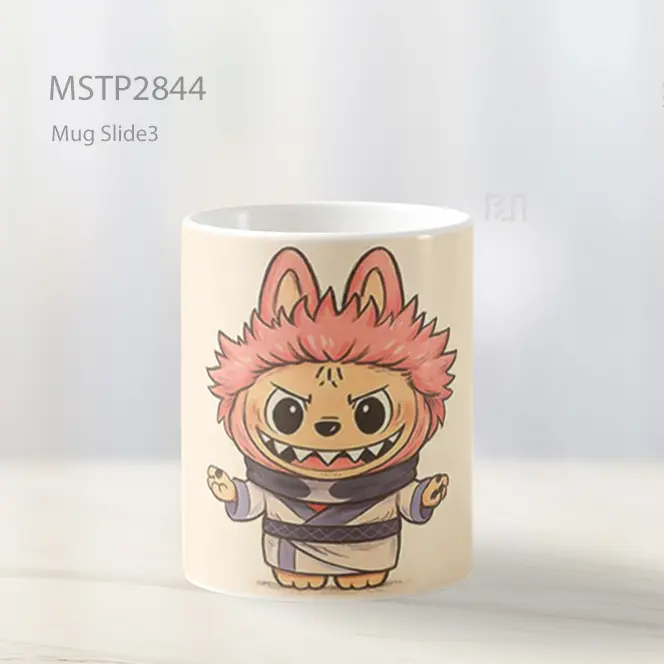 Sukuna X Labubu Mashup Mug MSTP2844 - All-side / Desain
