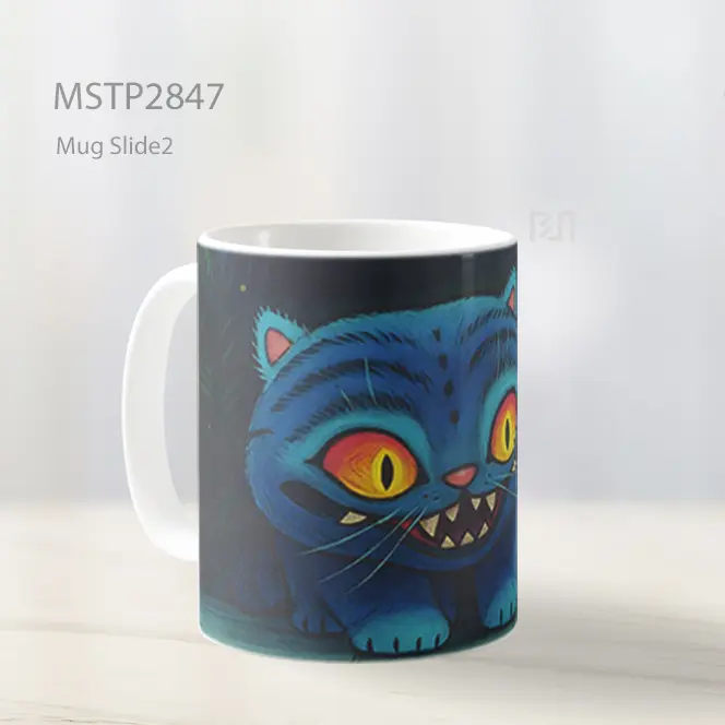 Sussie Derpy Tiger And Pot Bunga Kpop Demon Hunters Mug MSTP2847 - All-side / Desain
