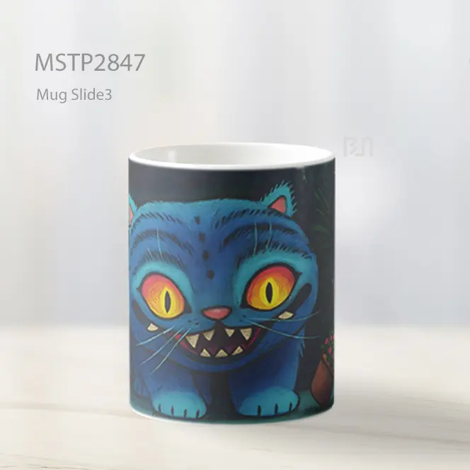 Sussie Derpy Tiger And Pot Bunga Kpop Demon Hunters Mug MSTP2847 - All-side / Desain