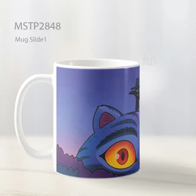 Sussie Kpop Demon Hunters Derpy Tiger Mug MSTP2848 - All-side / Desain