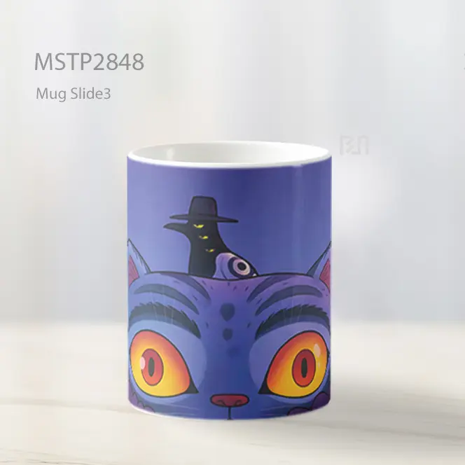 Sussie Kpop Demon Hunters Derpy Tiger Mug MSTP2848 - All-side / Desain