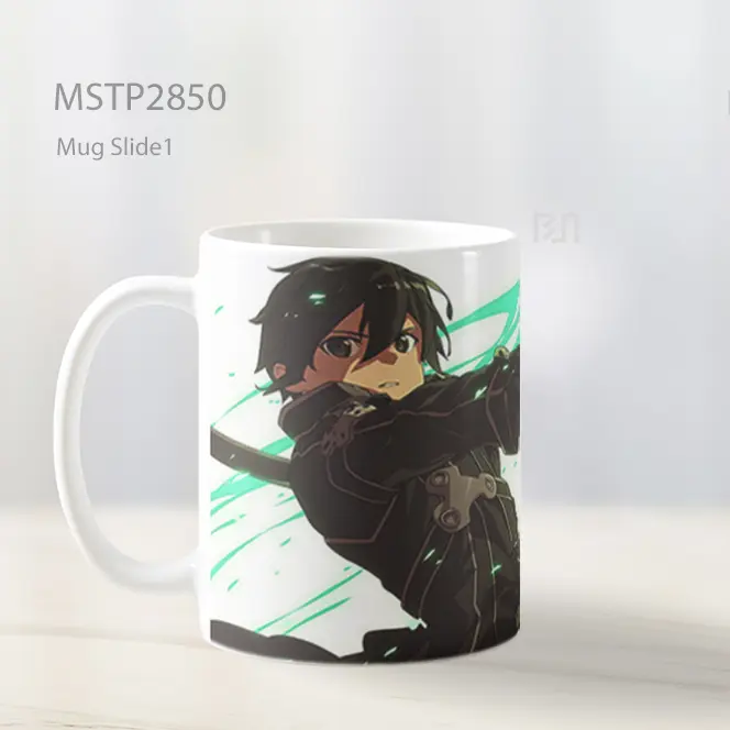 Sword Art Online Kazuto Dengan Pedang Mug MSTP2850 - All-side / Desain