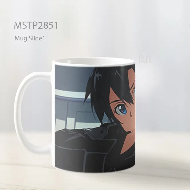 Sword Art Online Kirigaya Kazuto Mug MSTP2851 - Tampak Kiri