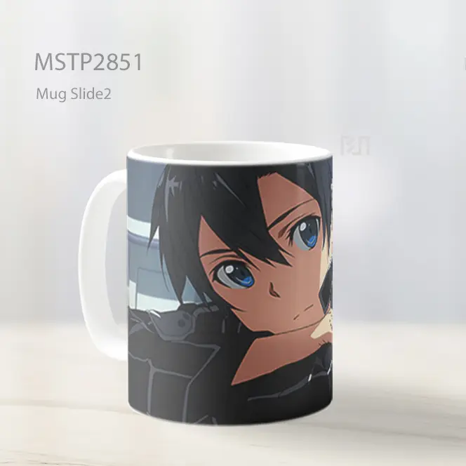 Sword Art Online Kirigaya Kazuto Mug MSTP2851 - Tampak Kiri