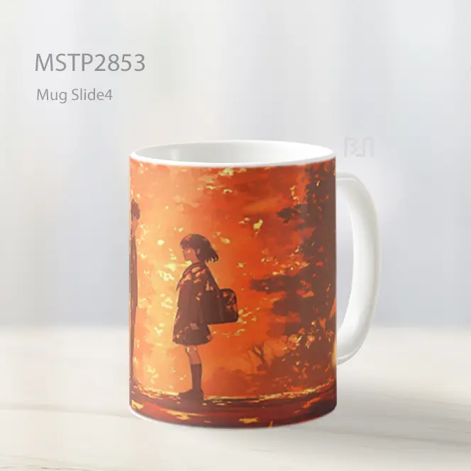 Taki And Mitsuha Kimi No Na Wa Autumn Mug MSTP2853