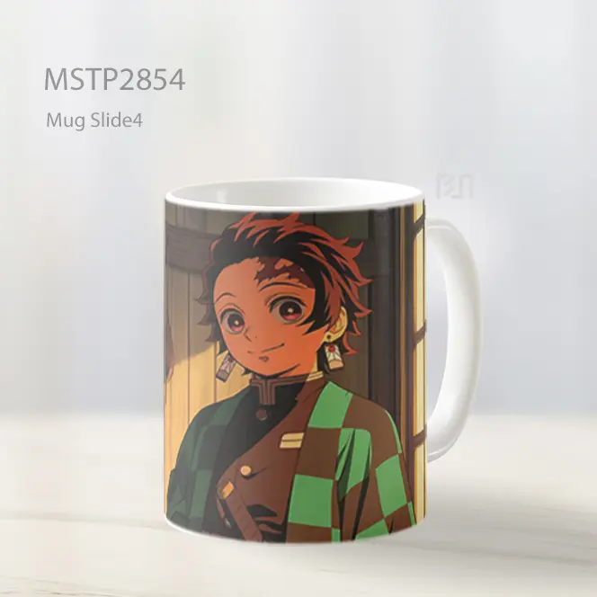 Mug Keramik Premium SNI - Tanjiro Adegan Cahaya Dapur Mug MSTP2854