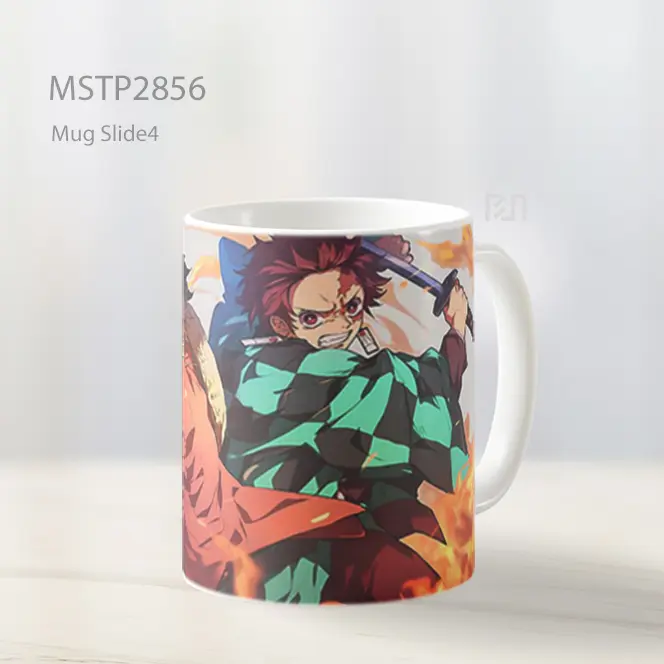 Tanjiro And Luffy Pertarungan Pedang Mug MSTP2856