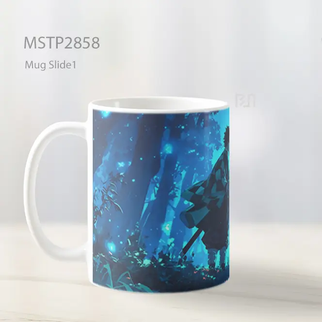 Tanjiro And Nezuko Cantik Kny Mug MSTP2858 - All-side / Desain