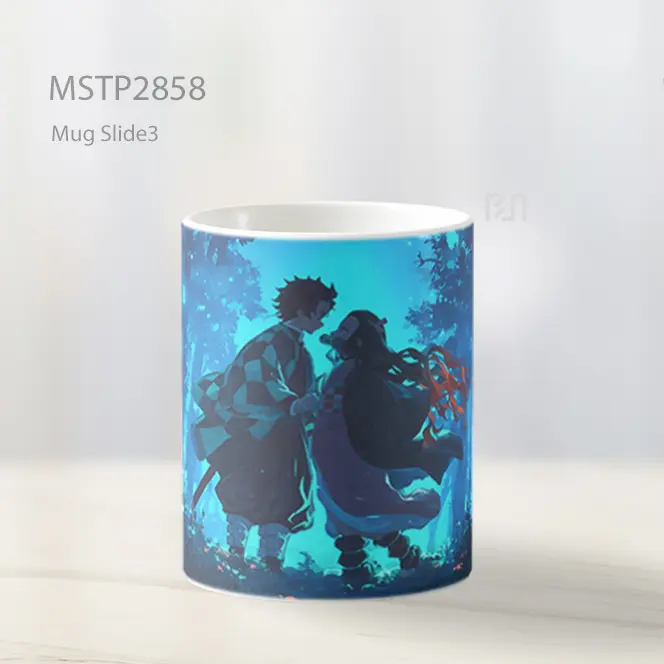 Tanjiro And Nezuko Cantik Kny Mug MSTP2858 - All-side / Desain