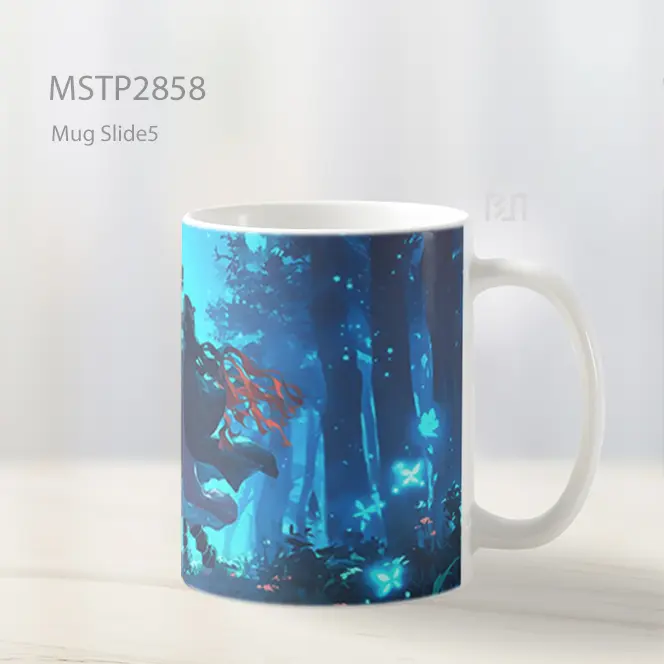 Tanjiro And Nezuko Cantik Kny Mug MSTP2858 - All-side / Desain