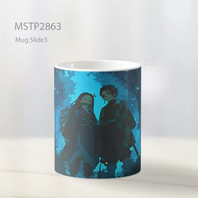 Tanjiro And Nezuko Hutan Demon Slayer Mug MSTP2863 - All-side / Desain