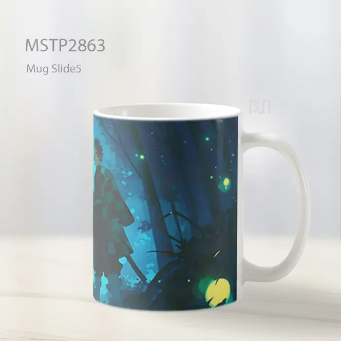Tanjiro And Nezuko Hutan Demon Slayer Mug MSTP2863 - All-side / Desain