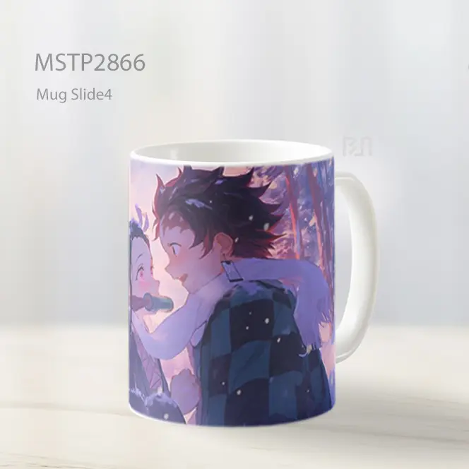 Tanjiro And Nezuko Momen Manis Salju Mug MSTP2866