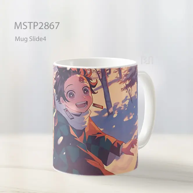 Tanjiro And Nezuko Salju Bahagia Hutan Mug MSTP2867