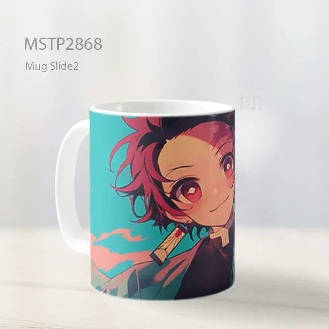 Tanjiro Anime Potret Mug MSTP2868 - All-side / Desain