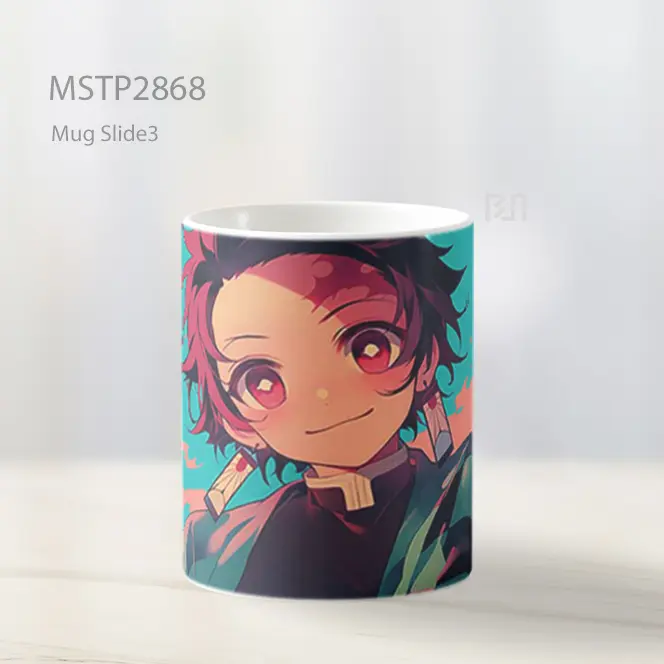 Tanjiro Anime Potret Mug MSTP2868 - All-side / Desain