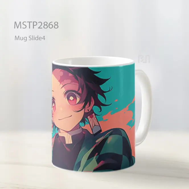 Tanjiro Anime Potret Mug MSTP2868