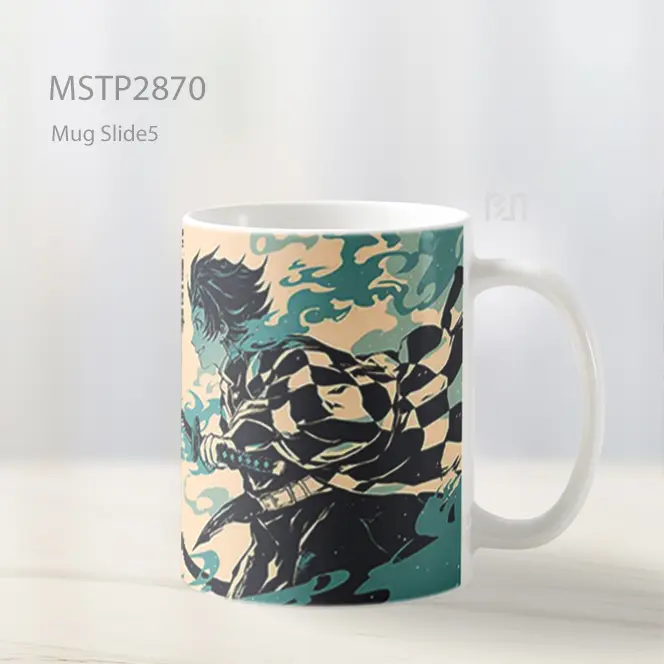 Tanjiro Api Vs Air Mug MSTP2870 - All-side / Desain