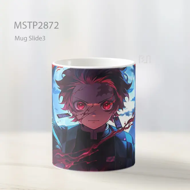 Tanjiro Bulan Berdarah Mug MSTP2872 - All-side / Desain