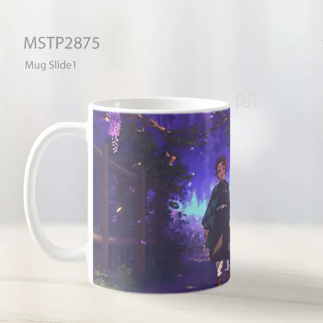Tanjiro Dan Nezuko Demon Slayer Jalan Setapak Mug MSTP2875 - All-side / Desain