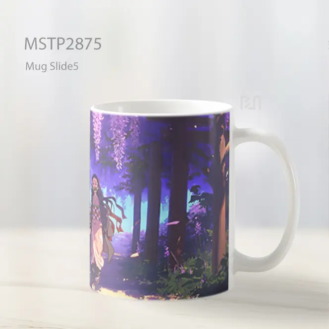Tanjiro Dan Nezuko Demon Slayer Jalan Setapak Mug MSTP2875 - All-side / Desain