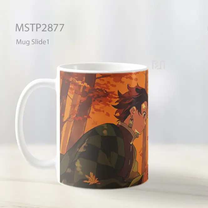 Tanjiro Dan Nezuko Musim Gugur Mug MSTP2877 - All-side / Desain