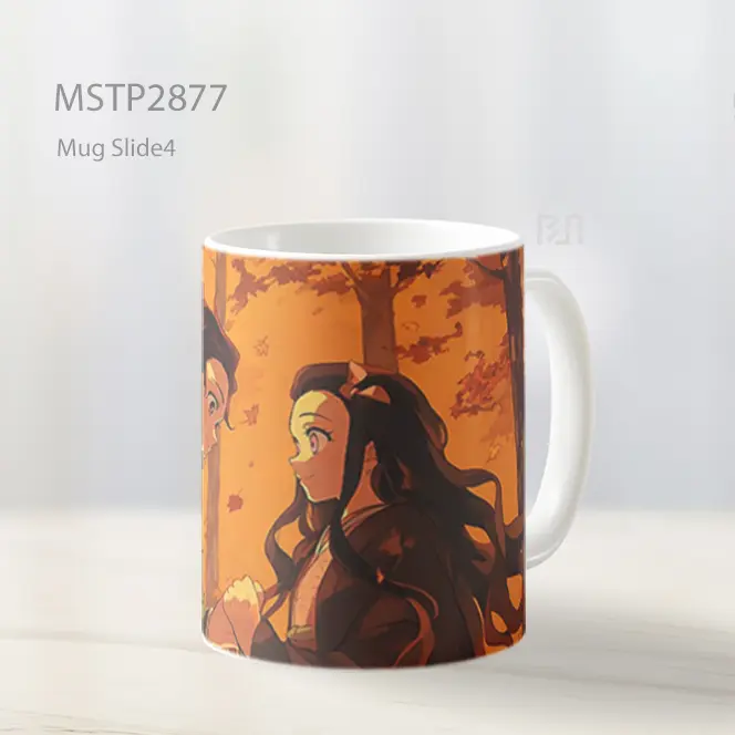 Tanjiro Dan Nezuko Musim Gugur Mug MSTP2877