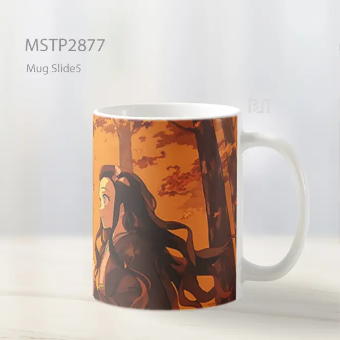 Tanjiro Dan Nezuko Musim Gugur Mug MSTP2877 - All-side / Desain