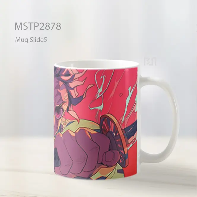Tanjiro Demon Slayer Aksi Mug MSTP2878 - All-side / Desain