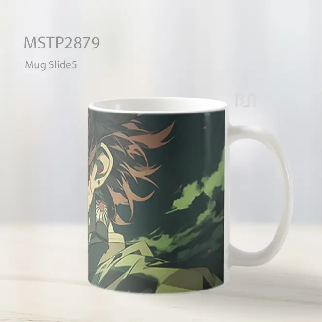 Tanjiro Demon Slayer Darah Muncrat Mug MSTP2879 - All-side / Desain