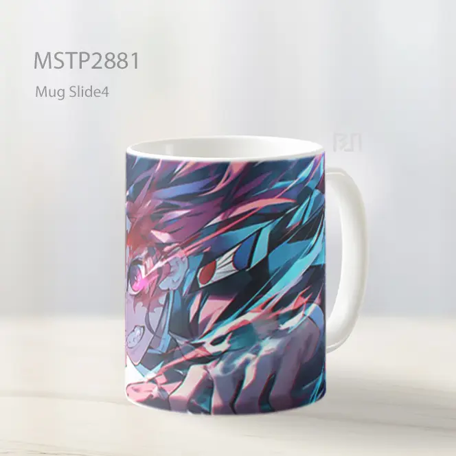 Tanjiro Demon Slayer Kompas Destruktif Mug MSTP2881