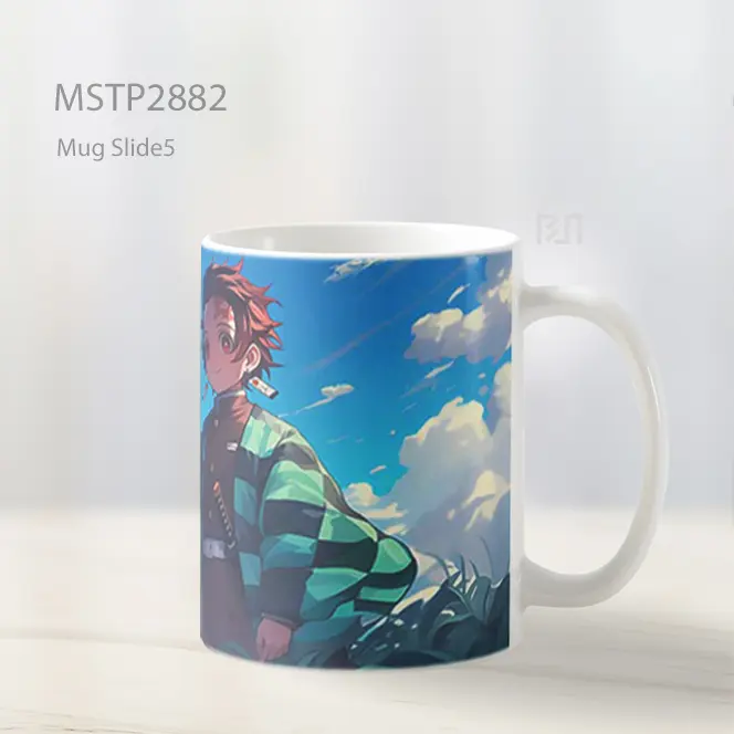 Tanjiro Demon Slayer Langit Cerah Mug MSTP2882 - All-side / Desain