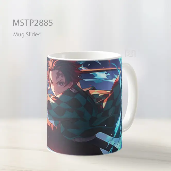 Tanjiro Demon Slayer Nafas Api Mug MSTP2885