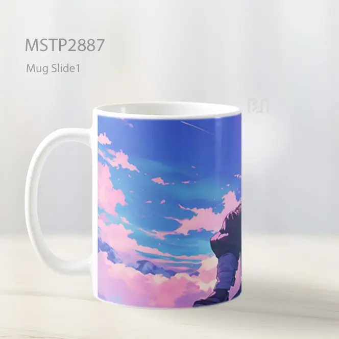 Tanjiro Demon Slayer Tatapan Langit Mug MSTP2887 - All-side / Desain